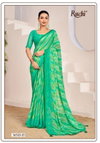 Vanilla 12 By Ruchi Chiffon Saree With Swarovski On Border Wholesale Price In Surat
